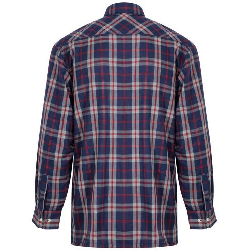 68164071 Mens Champion Country Fleece Lined Check Shirt