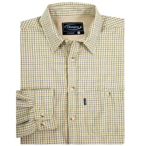 68164075 Mens Champion Country Fleece Lined Check Shirt