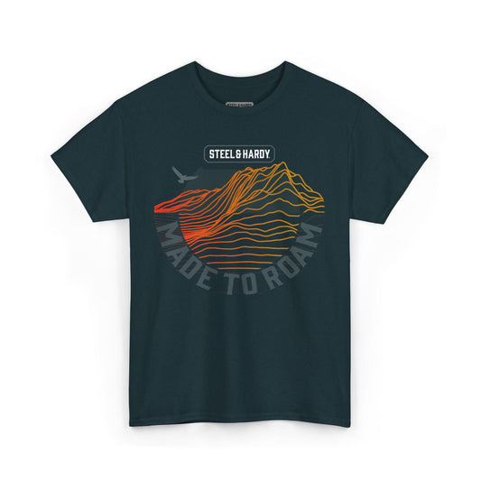Made to Roam Gradient Ridge T-Shirt – Mens/Unisex