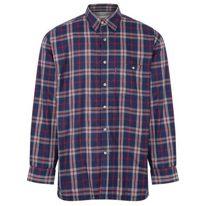 68164077 Mens Champion Country Fleece Lined Check Shirt