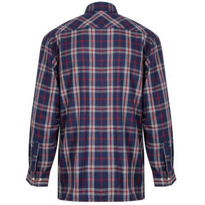68164071 Mens Champion Country Fleece Lined Check Shirt