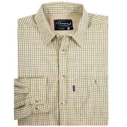 68164075 Mens Champion Country Fleece Lined Check Shirt
